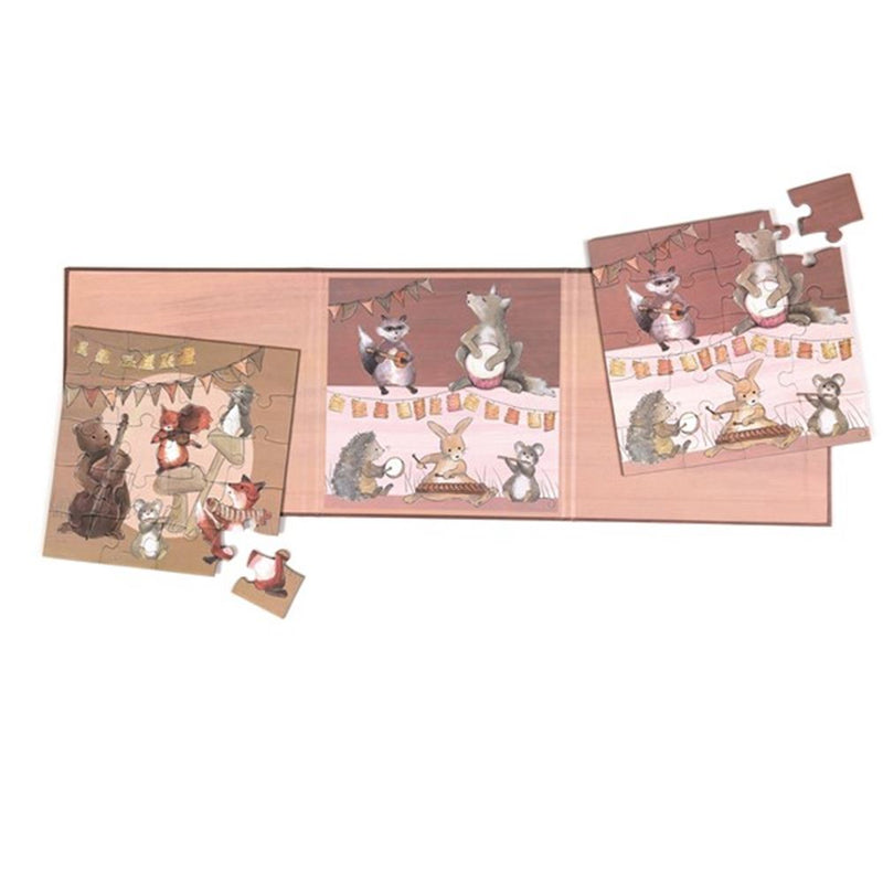 Afbeelding laden in galerijviewer, Egmont magnetische puzzel muzikanten. 17
