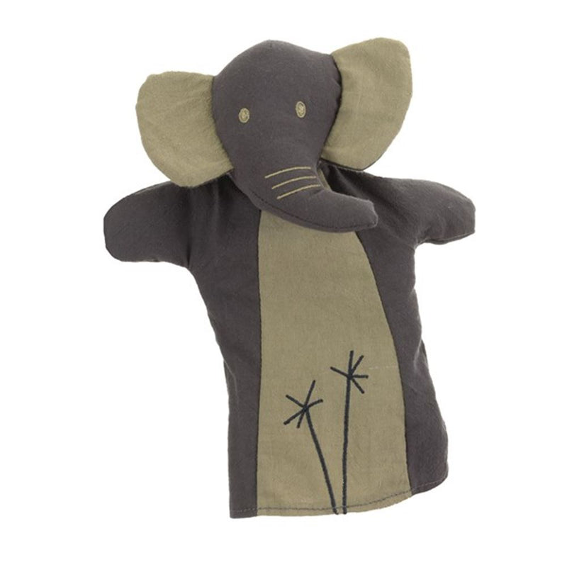 Afbeelding laden in galerijviewer, Egmont handpop olifant. 29x17x6 cm. 0+

