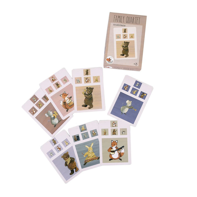 Load image into Gallery viewer, Egmont kwartetspel muzikanten. fsc karto
