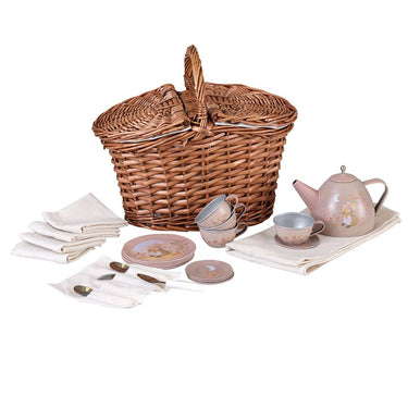 Egmont toys theeservies in rieten mand - muis