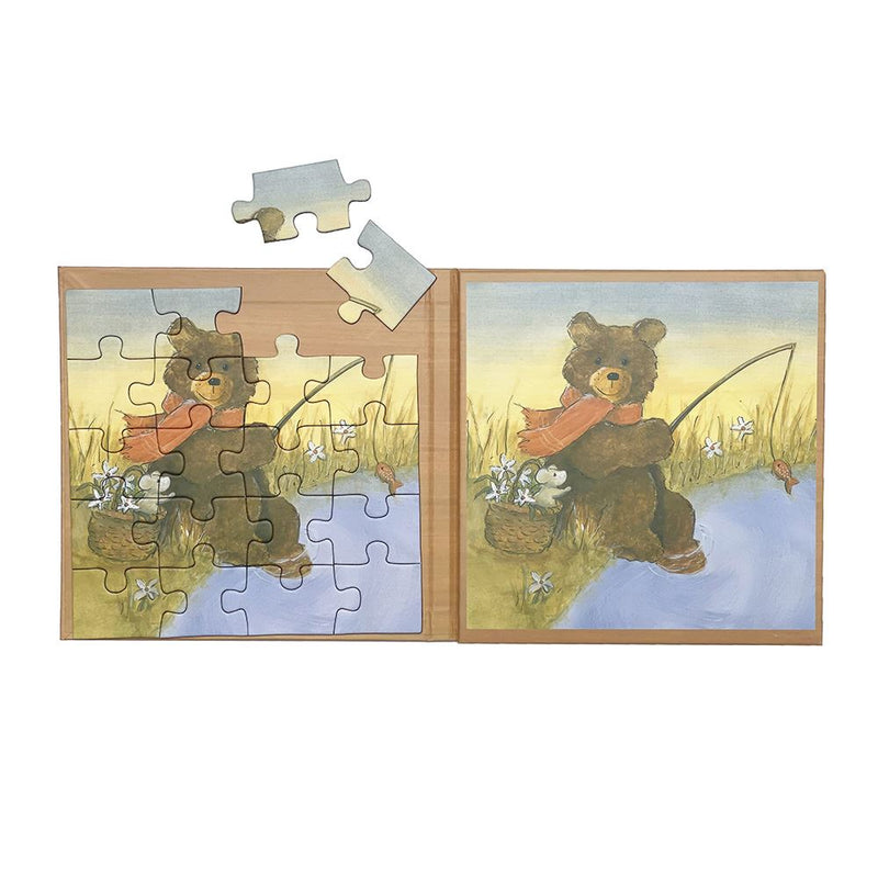 Afbeelding laden in galerijviewer, Egmont magneet puzzel teddy beer. 17,5x1
