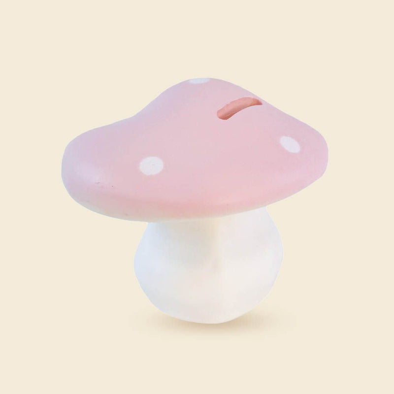 Load image into Gallery viewer, Egmont spaarpot paddenstoel roze. 11 cm.

