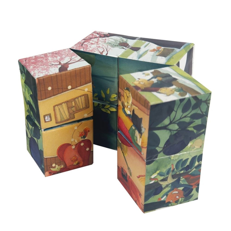 Load image into Gallery viewer, Ty egmont infini cube kubus seizoenen. fs
