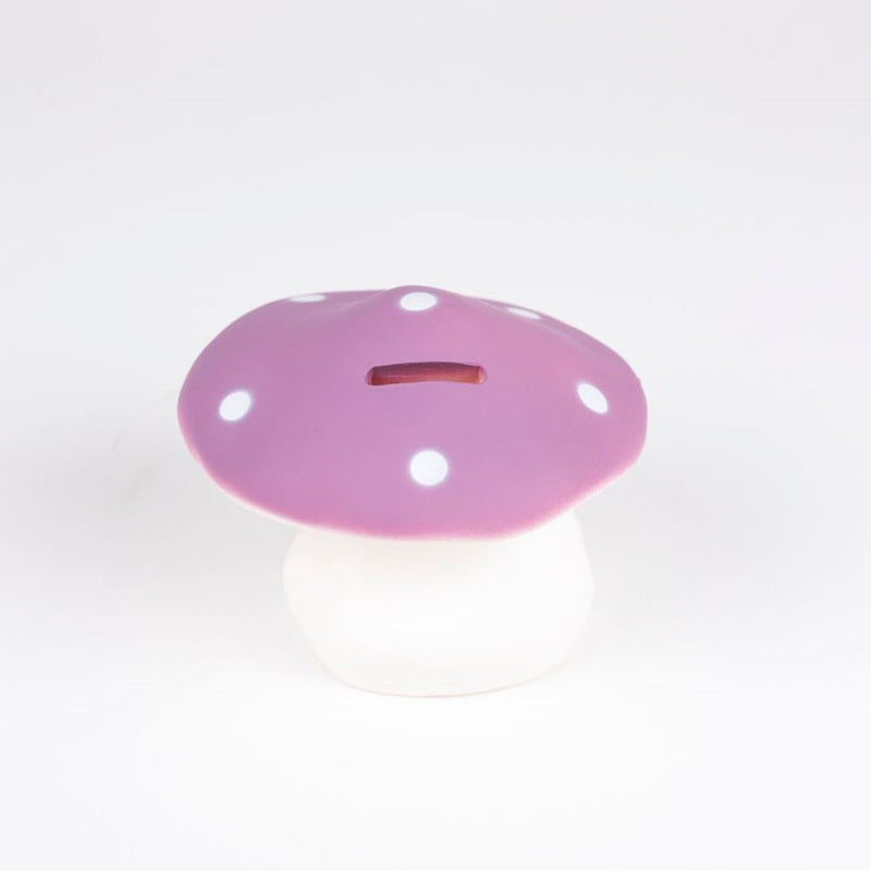 Load image into Gallery viewer, Egmont spaarpot paddenstoel lila. 11 cm.
