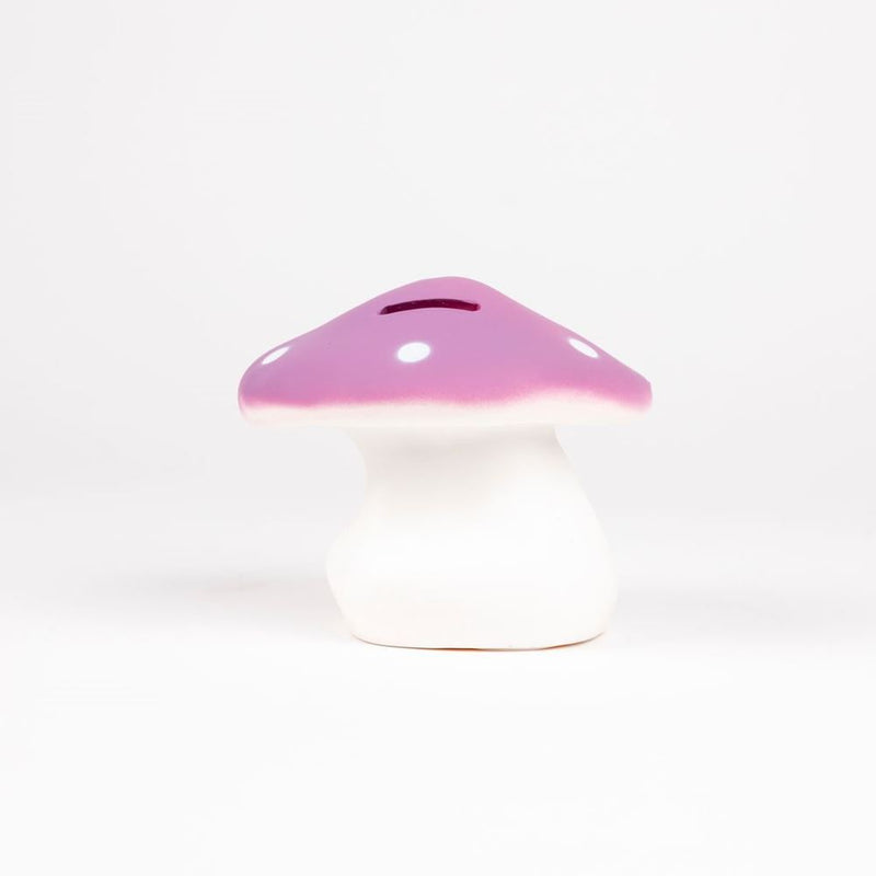 Load image into Gallery viewer, Egmont spaarpot paddenstoel lila. 11 cm.
