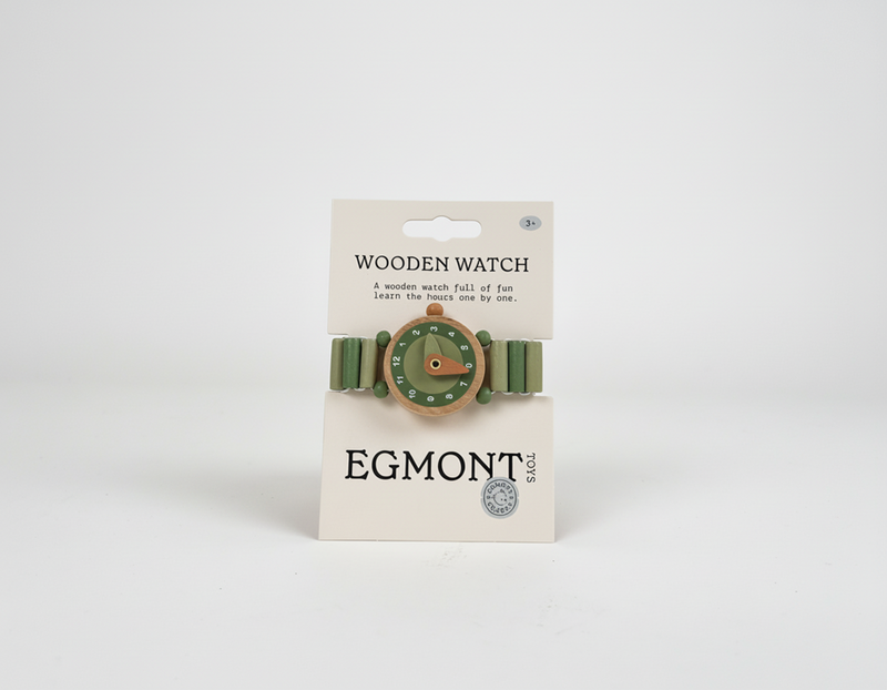 Load image into Gallery viewer, Egmont houten horloge raph. 3,5 cm. 3+
