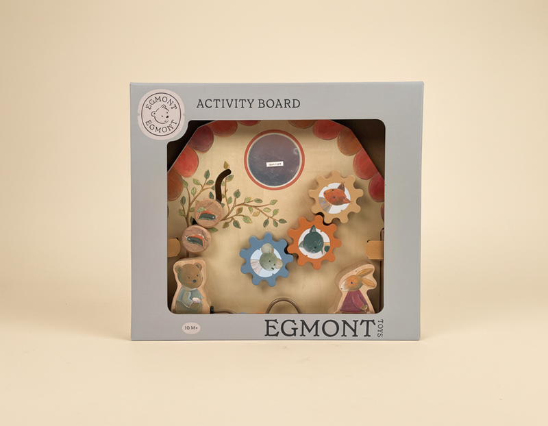 Load image into Gallery viewer, Egmont houten activiteitenbord. 30x26x1
