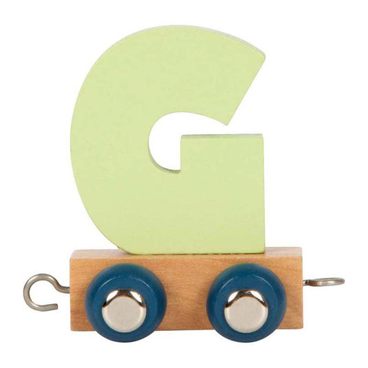 Small foot - houten lettertrein polar - g