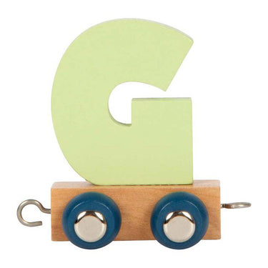 Small foot - houten lettertrein polar - g