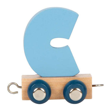 Small foot - houten lettertrein polar - c