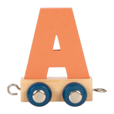 Small foot - houten lettertrein polar - a