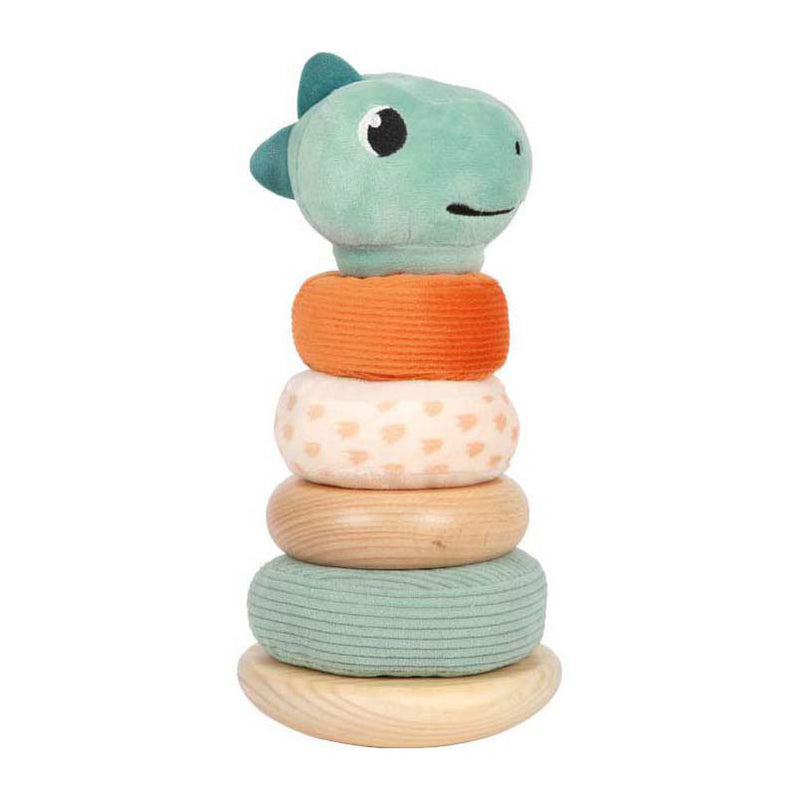 Afbeelding laden in galerijviewer, Small foot - houten stapeltoren dino
