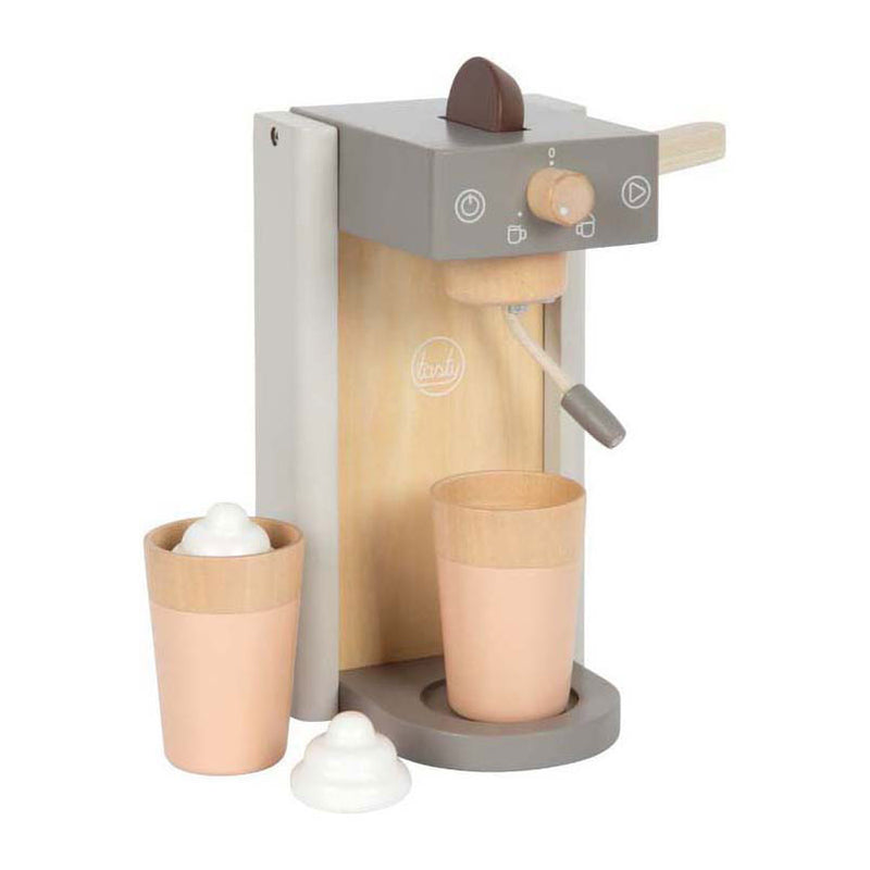 Load image into Gallery viewer, Small foot koffiemachine speelset grijs 'tasty'
