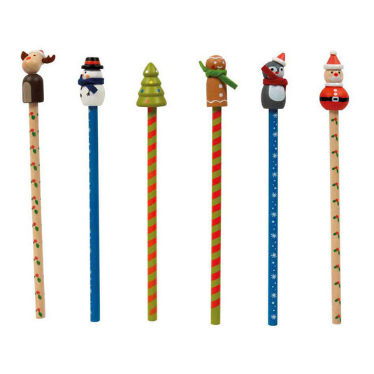 Small foot - kerstpotloden set, 6dlg.