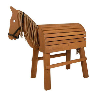 Small foot - houten paard bruin