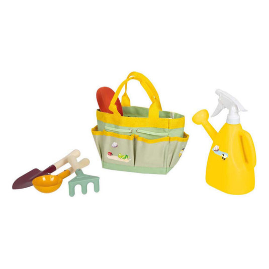 Small foot - tuintas met tuingereedschap tiny garden , 5dlg.