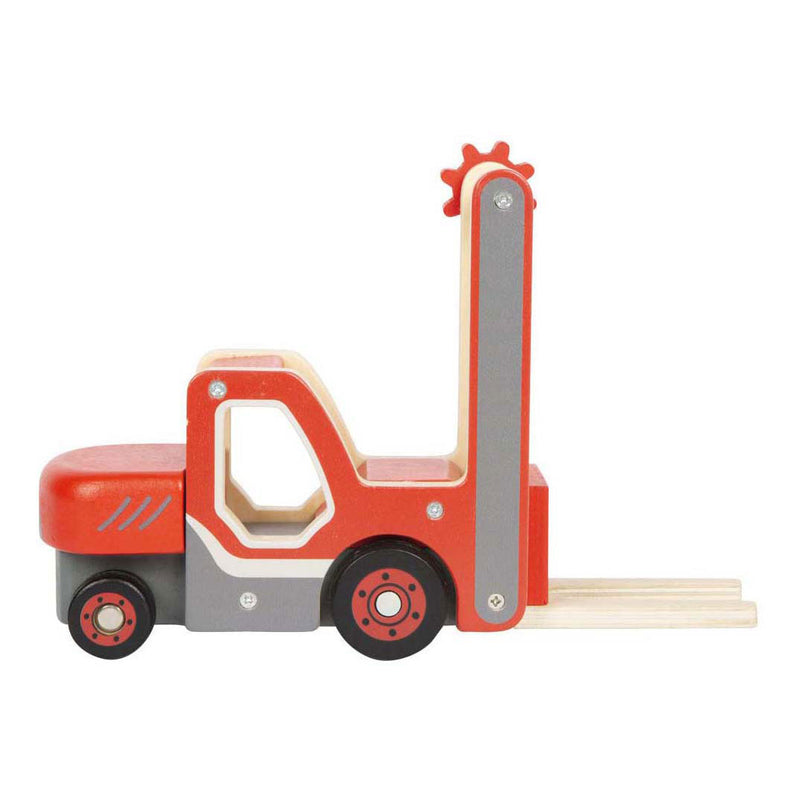 Afbeelding laden in galerijviewer, Small foot - houten heftruck met pallet
