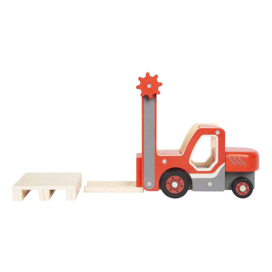 Small foot - houten heftruck met pallet