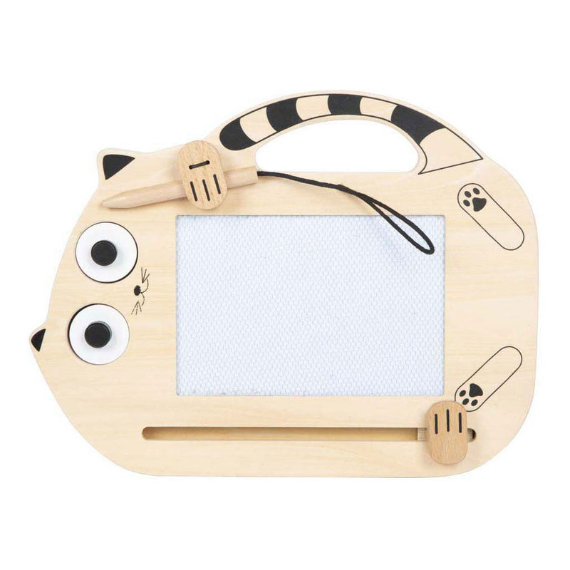 Load image into Gallery viewer, Small foot - magnetisch tekenbord hout
