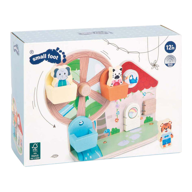 Load image into Gallery viewer, Small foot - houten reuzenrad fsc jungle friends
