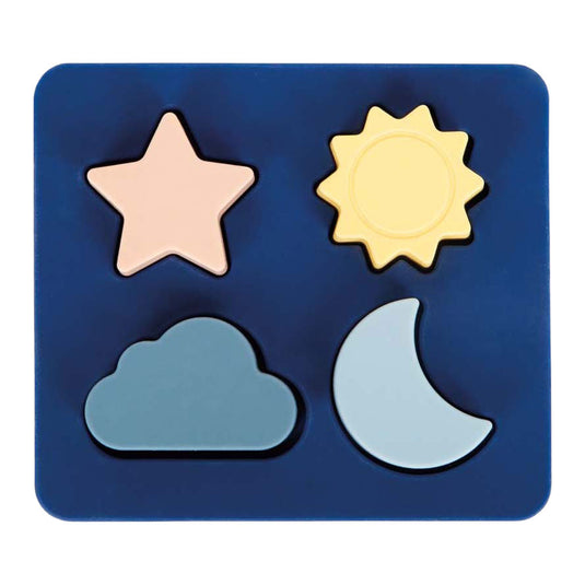 Small foot - siliconen puzzel