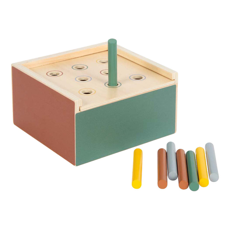 Load image into Gallery viewer, Small foot - houten montessori vormpassend spel fsc
