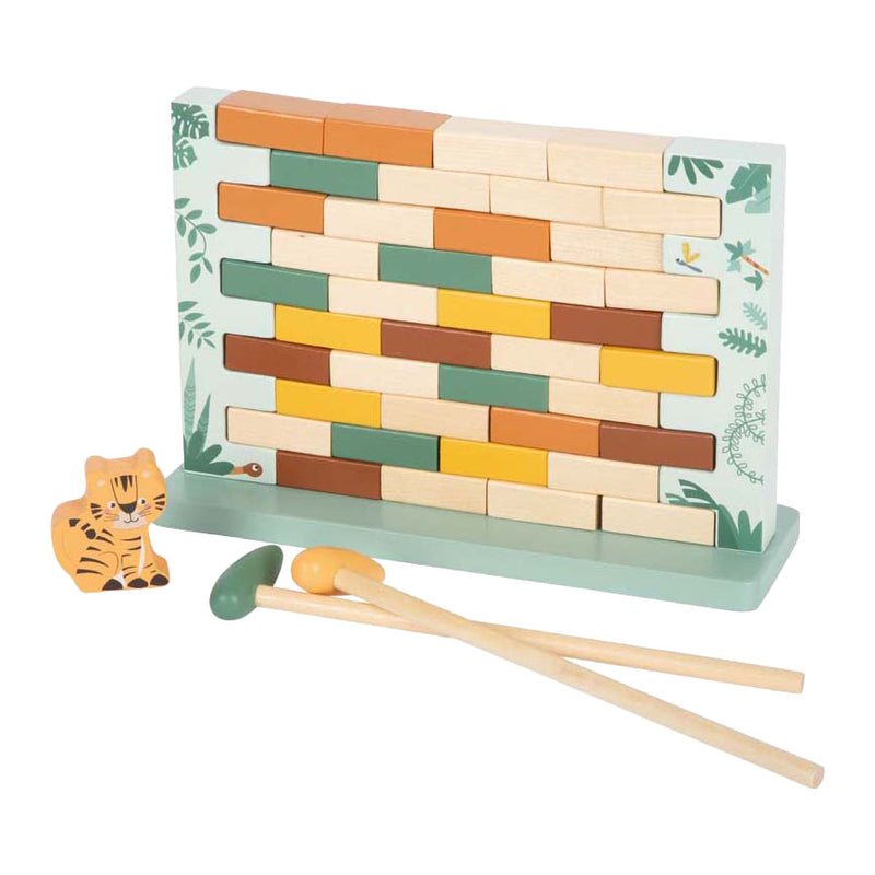 Load image into Gallery viewer, Small foot - houten wiebelmuur safari fsc
