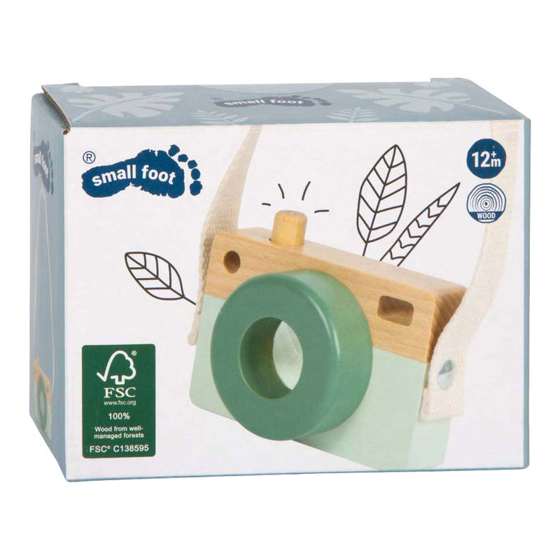 Load image into Gallery viewer, Small foot - houten speelgoedcamera safari fsc
