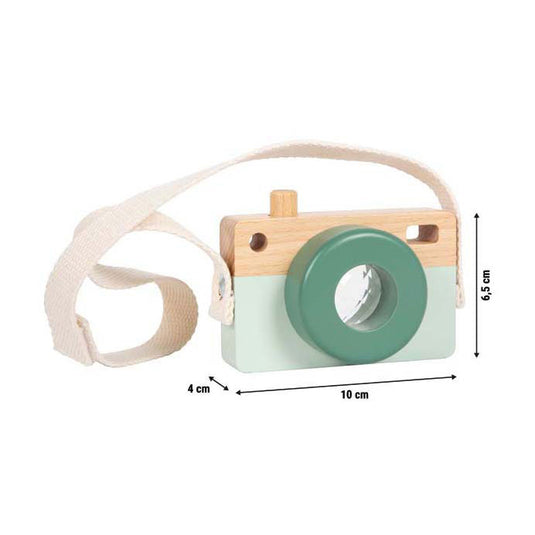 Small foot - houten speelgoedcamera safari fsc