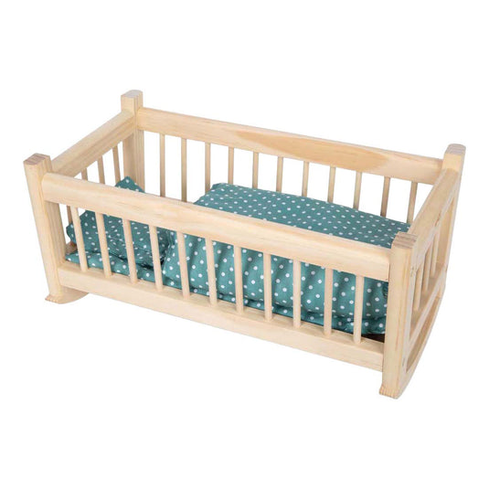 Small foot - houten poppenwieg