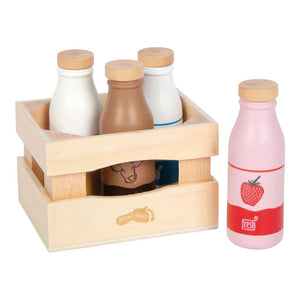 Small foot - houten melkproducten in doos