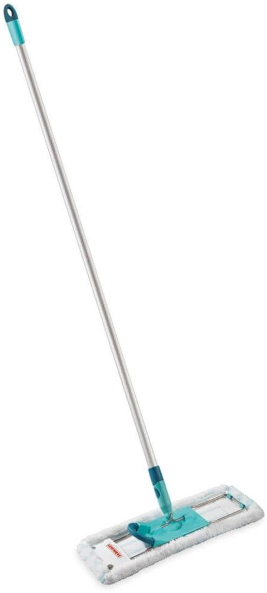 Load image into Gallery viewer, Leifheit profi vloerwisser xl micro duo - aluminiumsteel 140 cm - 42 cm wisbreedte - 360° draaibare scharnier - click system
