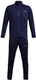 Under armour ua rival knit track suit-blu heren trainingspak - midnight navy - grijs