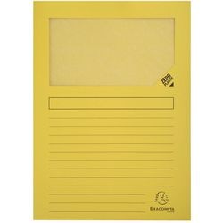Exacompta sorteermap forever 50109e 31x22cm geel