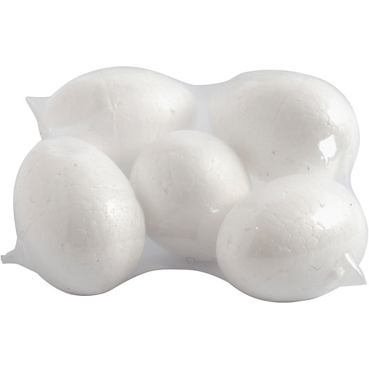 Creativ company styropor eieren 6cm - 5st.