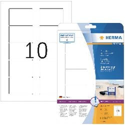 Etiketten herma