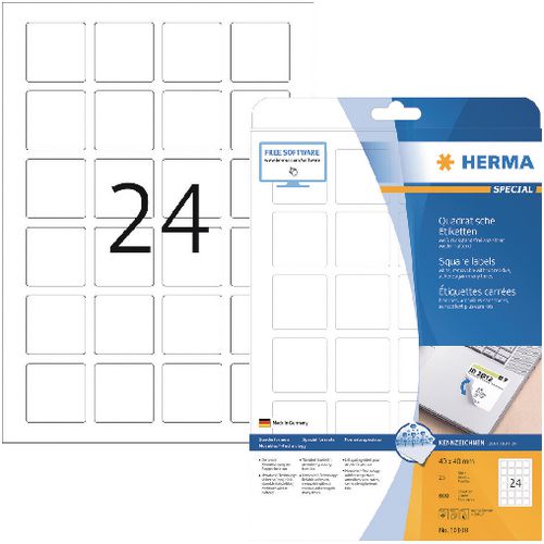 Herma etiketten