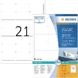 Herma etiketten