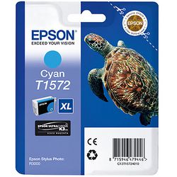 Inktcartridge epson t1572 cyaan