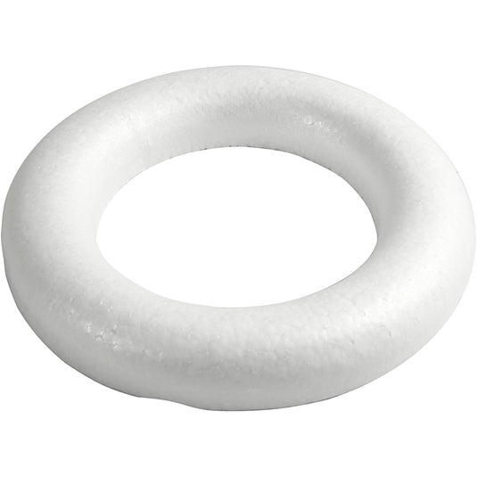 Creativ company https: www.cchobby.nl ringen-met-platte-achterkant-afm-30-cm-dikte-40-mm-wit-1-stuk