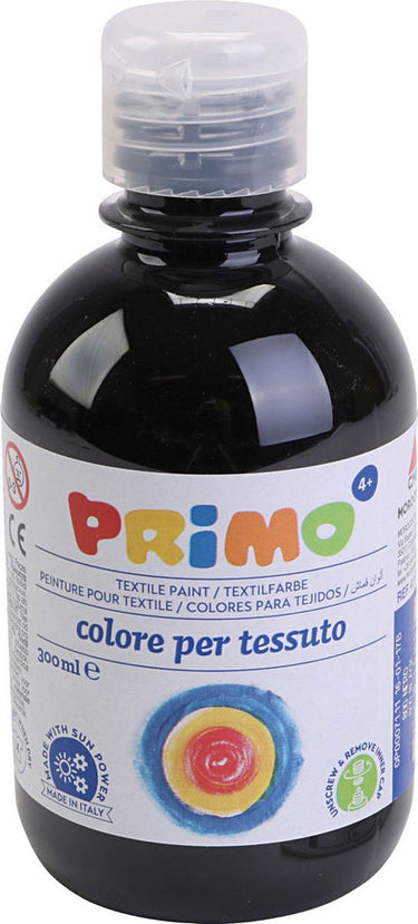 Creativ company textielverf zwart, 300ml