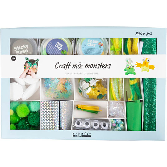 Creative company creatieve box knutsel monsters maken