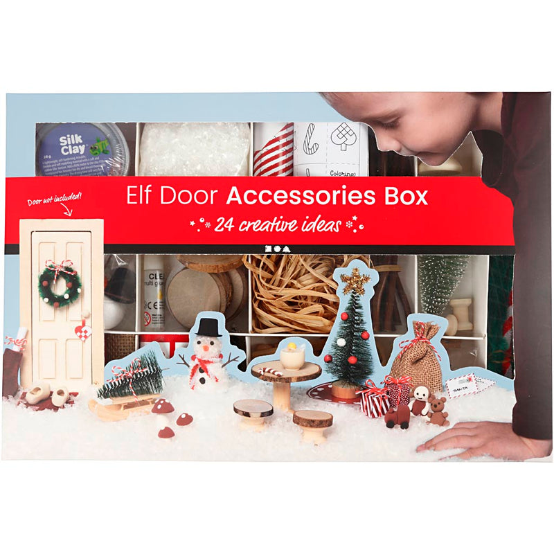 Load image into Gallery viewer, Creativ company kerstkabouter en accessoires set
