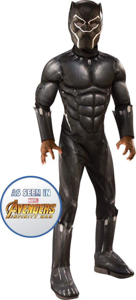 Rubies black panther kostuum jongen