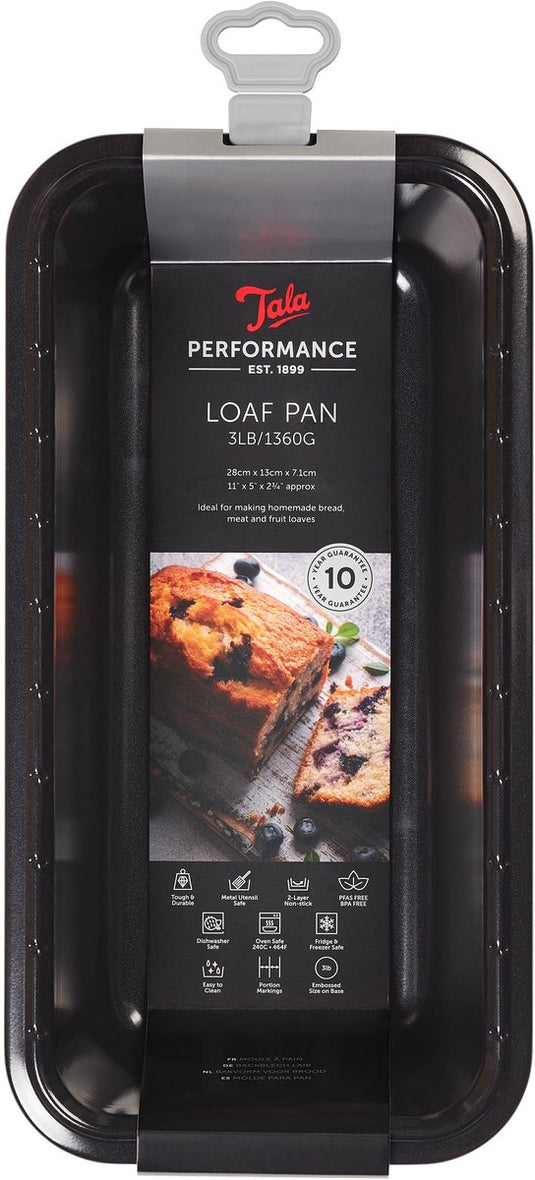 Tala performance - cakevorm - broodvorm - 30 cm - antiaanbaklaag - ovenbestendig - pfas-vrij