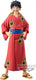 One piece banpresto - the grandline series - wanokuni monkey d. luffy - yukata ver. verzamelfiguren meerkleurig