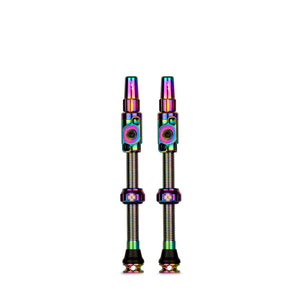 Muc-off tubeless ventiel big bore lite xlarge iridescent franse presta ventiel 60mm