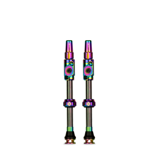 Muc-off tubeless ventiel big bore lite xlarge iridescent franse presta ventiel 60mm