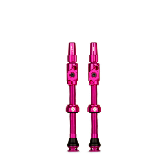 Muc-off tubeless ventiel big bore lite xlarge pink franse presta ventiel 60mm