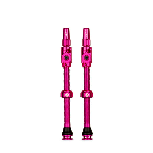 Muc-off tubeless ventiel big bore lite xxlarge pink franse presta ventiel 70mm